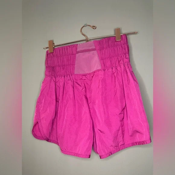 Free People Movement The Way Home Pink Shorts Size S - Picture 2 of 3